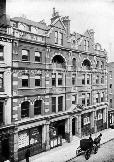 George Newes Offices, Southampton Street, London. c.1890's.